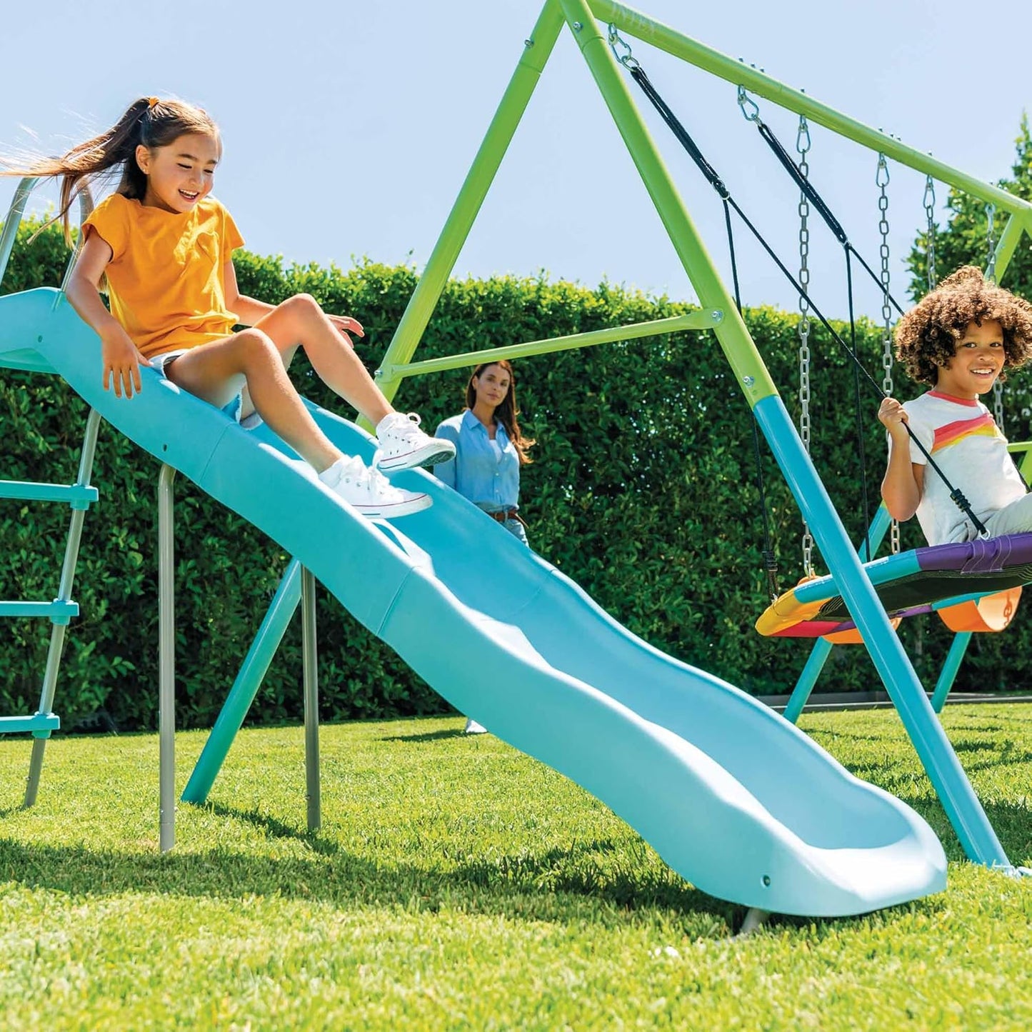 Intex Saucer & Swing Dlx 5 Features Set