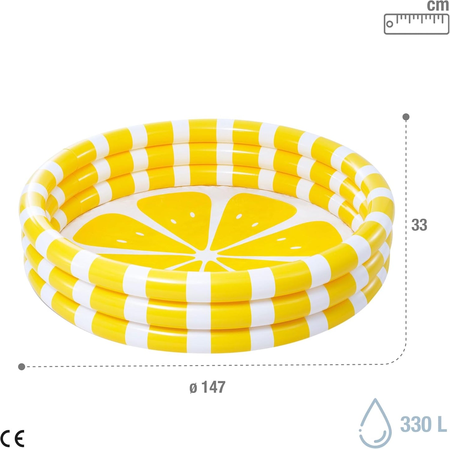 Intex Zesty Lemon Pool, Inflated Size: 1.47m x 33cm (58432NP)