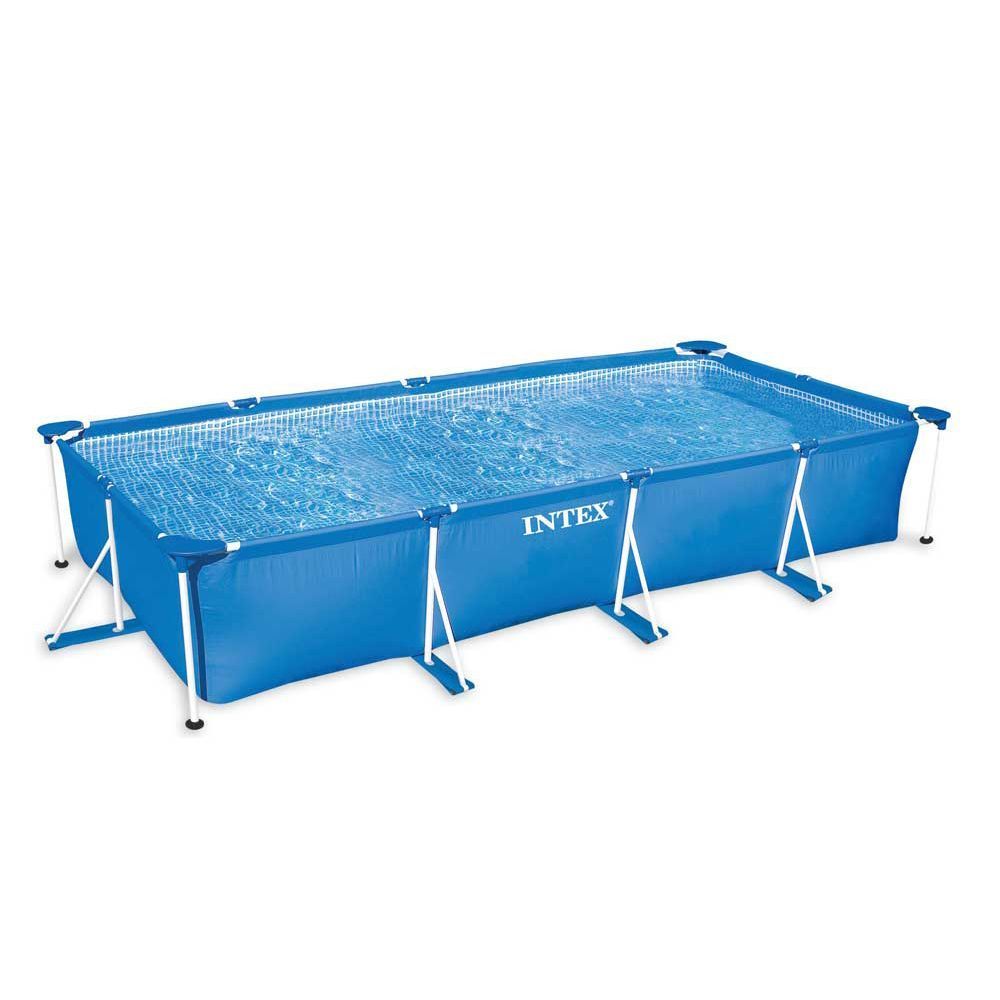INTEX 14'7" X 7'2" X 33" MetalFrame Rectangular Pool ( 4.5m X 2.2m X 0.84m )