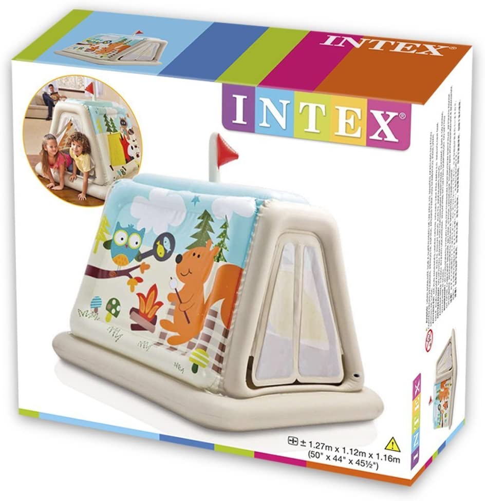 INTEX Animal Trails Indoor Play Tent ( 50" L x 44" W x 45.6" H )