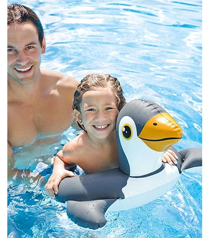 INTEX Animal Split Ring Zebra ( 25" x 21" ) Duck ( 24.5" x 22.5" ) Penguin ( 25" x 25" )