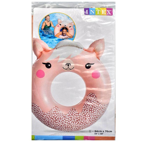 INTEX Cute Animal Tubes ( 33" x 30" )