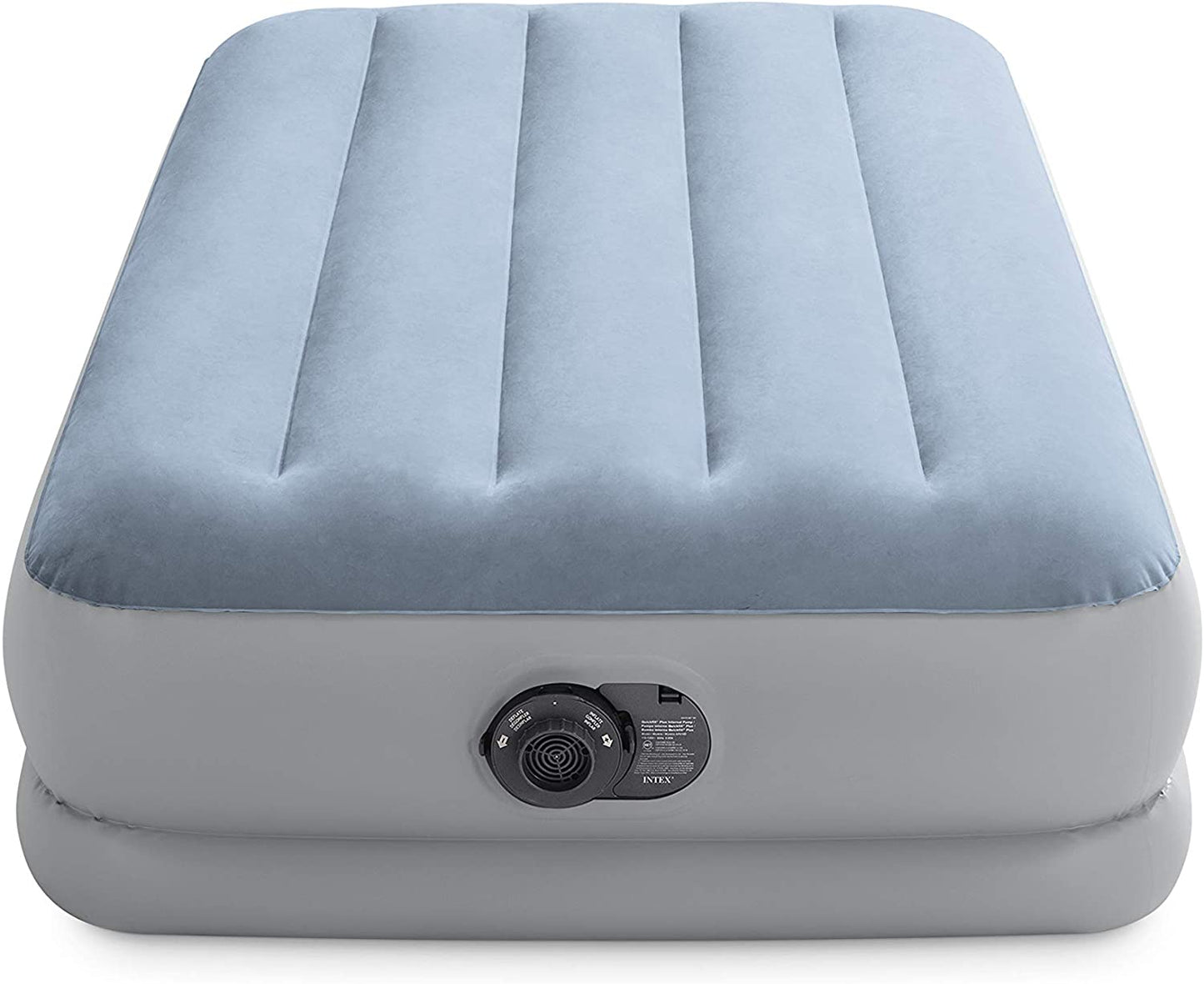 INTEX Air Bed (39"x75"x14") Dura Beam Plus Fiber Tech-Technology Raised Comfort Twin Bulit-in Electric Pump