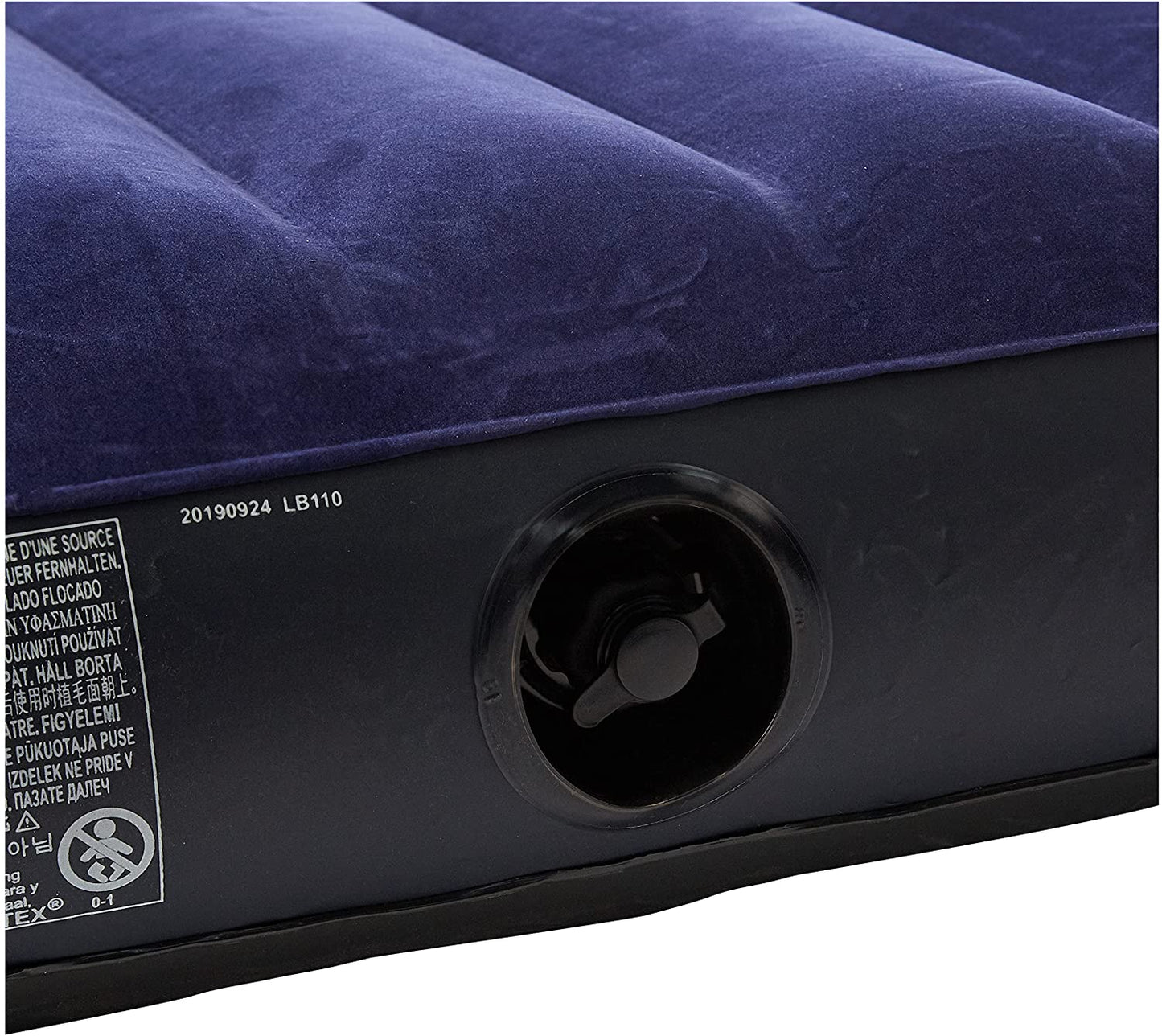 INTEX Air Bed ( 30"x75"x10" ) Classic Downy Airbed Dura Beam Standard With Fiber-Tech™️Technology
