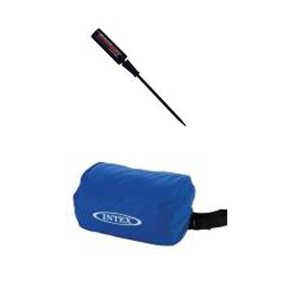 INTEX Airbed (24" x 60" x 8") Cot Size Hula Elly Kidz Travel Bed With Pump