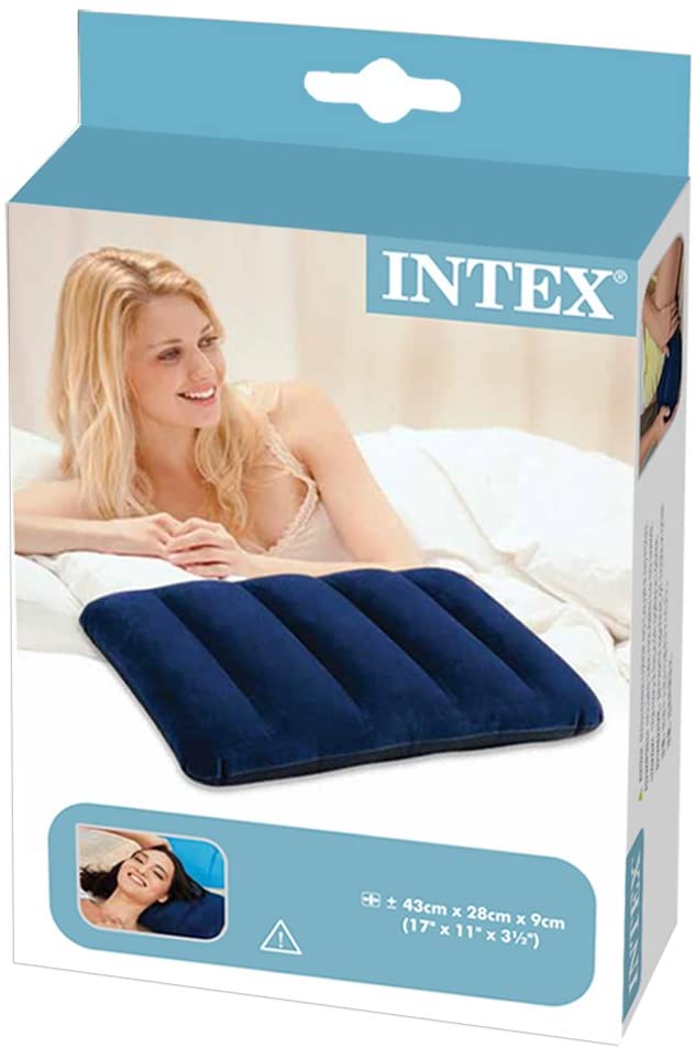 INTEX Fabric Camping Air Pillow 43cm X 28cm X 9cm