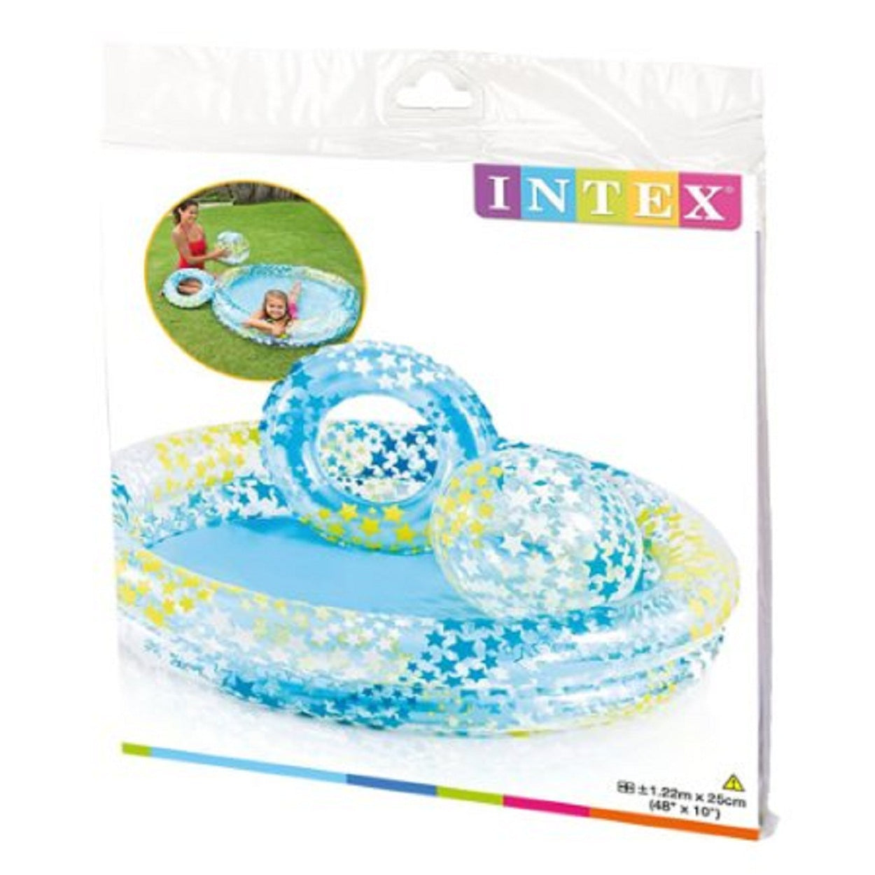 INTEX Stargaze Pool Set ( 48" x 10" ) With Ball And Tube