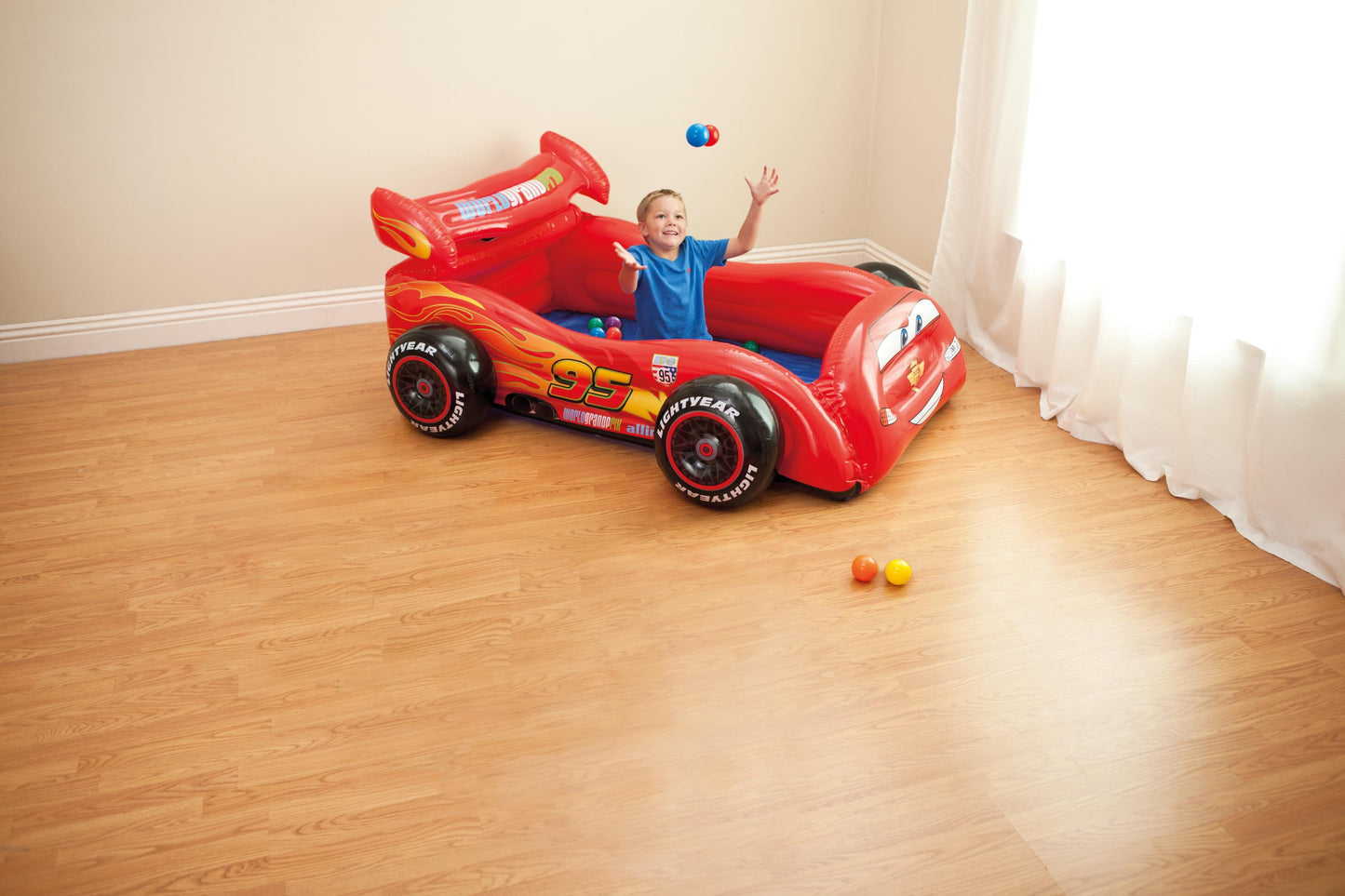 INTEX Cars Ball Pit ( 71'' (L) x 57'' (W) x 28'' (H)