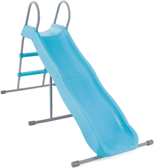 Intex 44106 – Children's Garden Slide Steel and Plastic, Blue, 196 x 84 x 119 cm