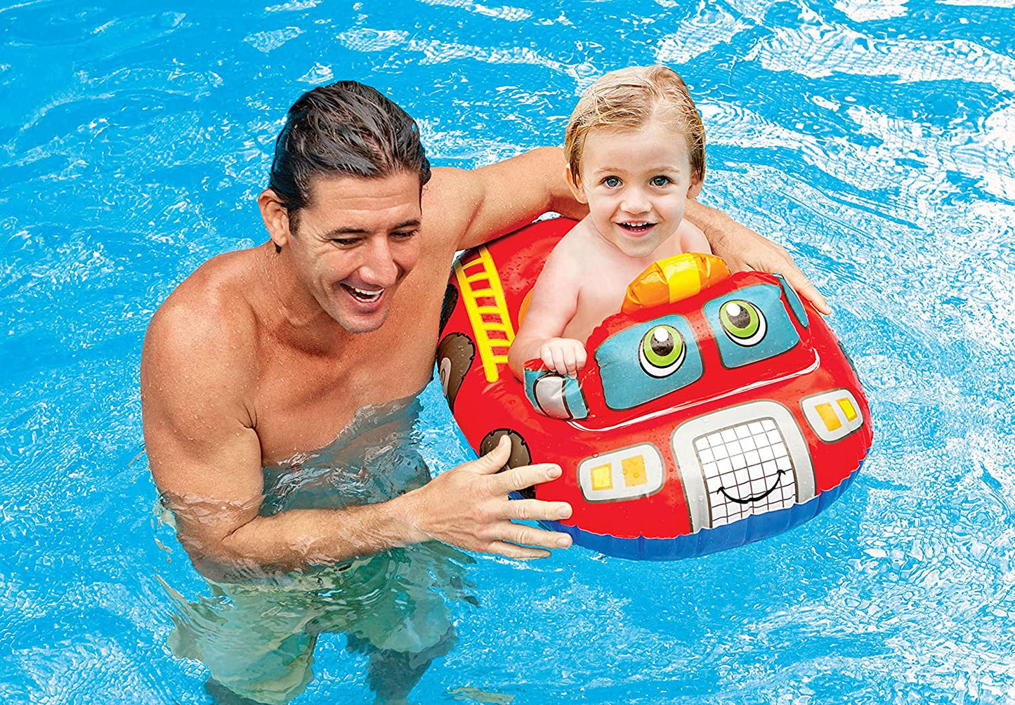 INTEX Kiddie Car Float ( 35"x30" )