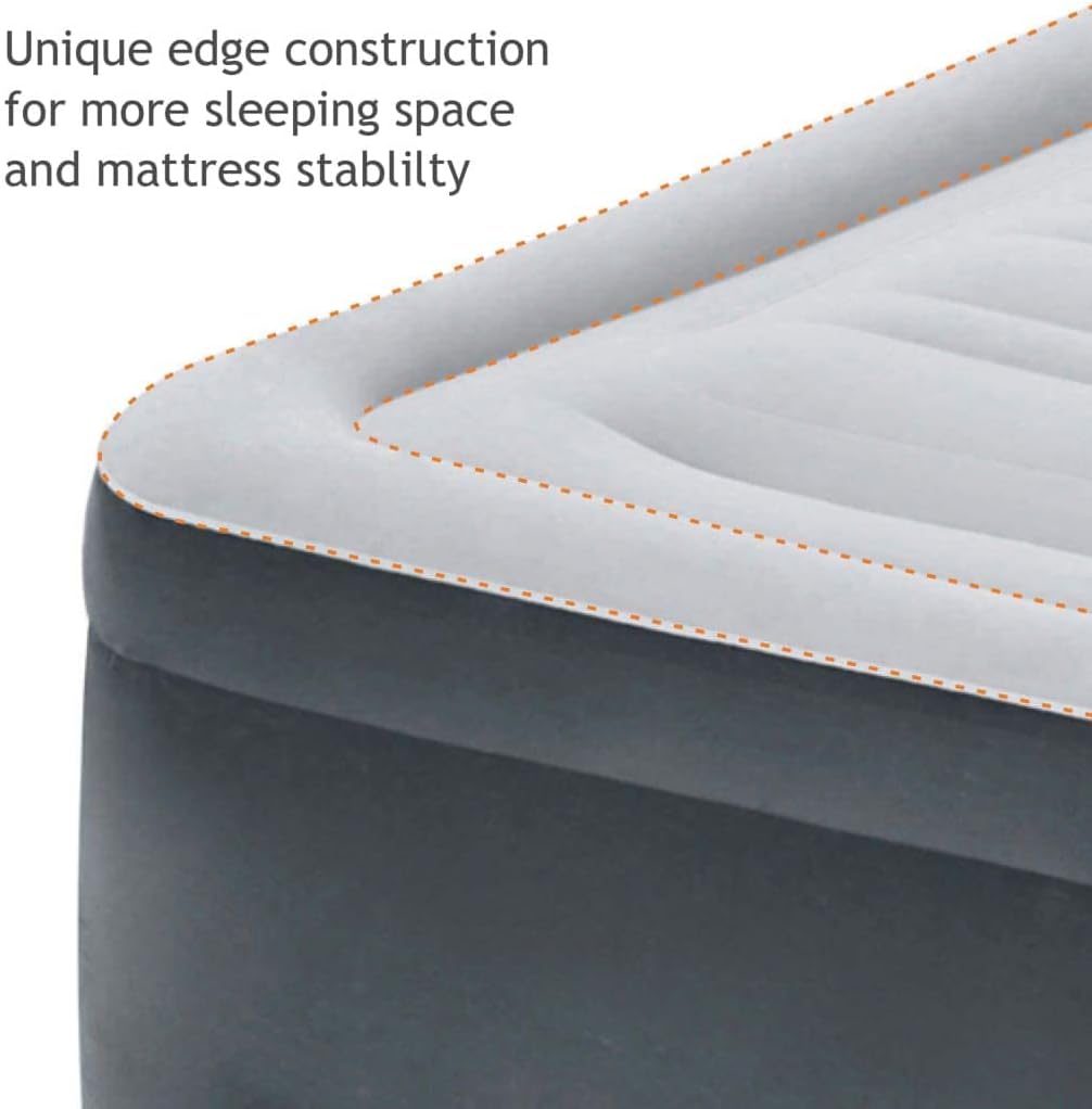 Intex - 64414NP - Comfort Plush Elevated Extra Bed - Electric 2 Pers