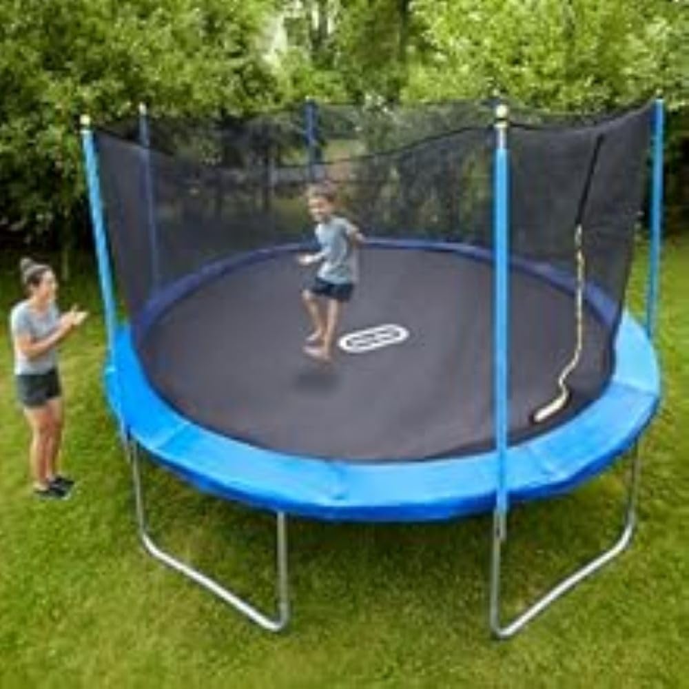 Little Tikes Mega 15-Foot Trampoline with Net, Ages 6+ 100Kg