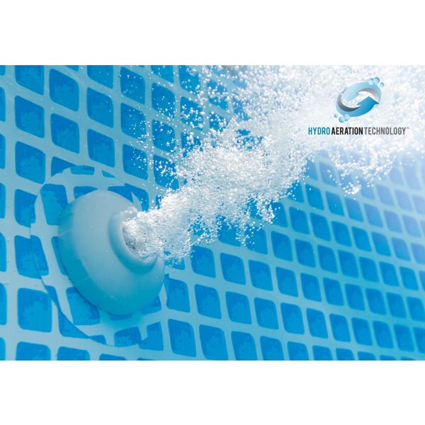 Intex Prism Frame Rectangular Swimming Pool( 9'9" x 5'9" x 31.5" ) With Filter Pump
