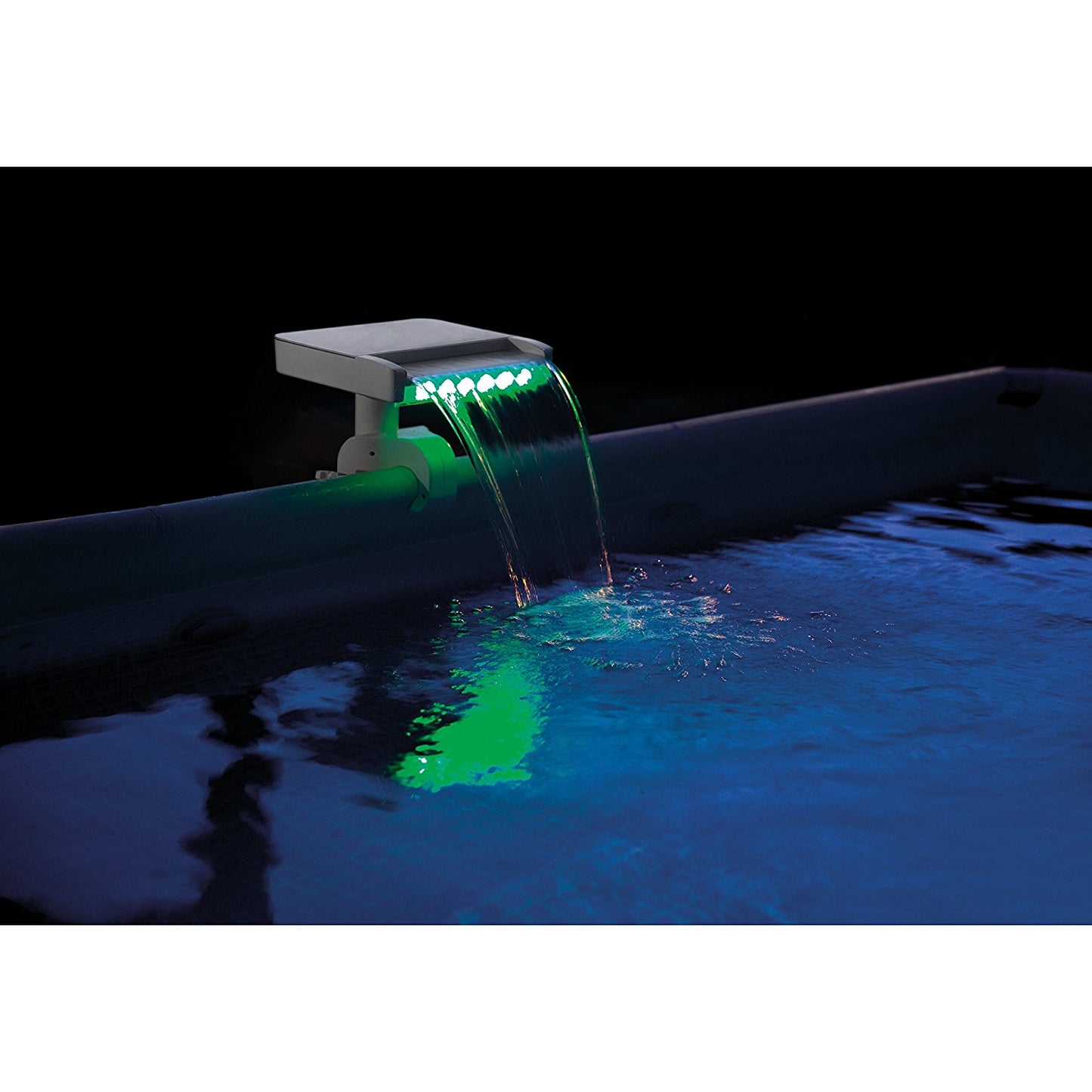 INTEX Multi-Color LED Waterfall Cascade 3 Bright Color Red, Blue, Green