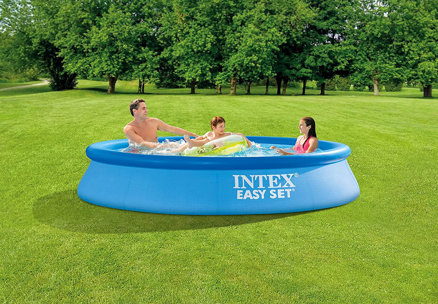 INTEX 10ft x 24" Easy Set Pool With Filter Pump Type "H"