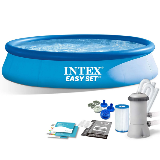 Intex Easy Set Swimming Pool With Filter Pump (13' x 33")