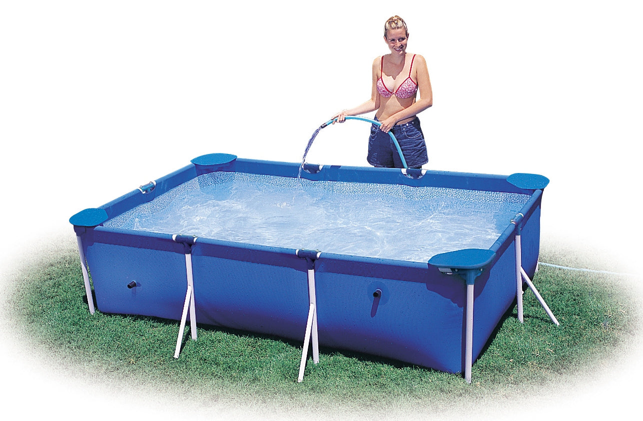INTEX Small Frame Rectangular Pool ( 7ft.2"X 4ft.9" X 1ft.9" )