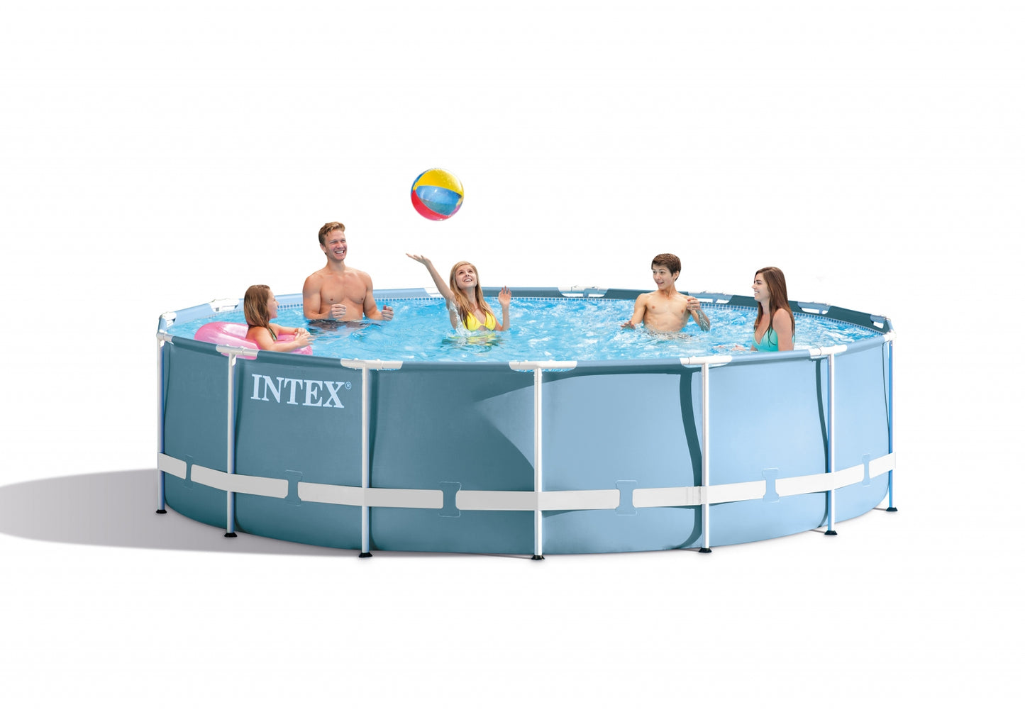 INTEX ( 15' x 42" ) Prism Frame Pool With Water Filter Pump "A" Type