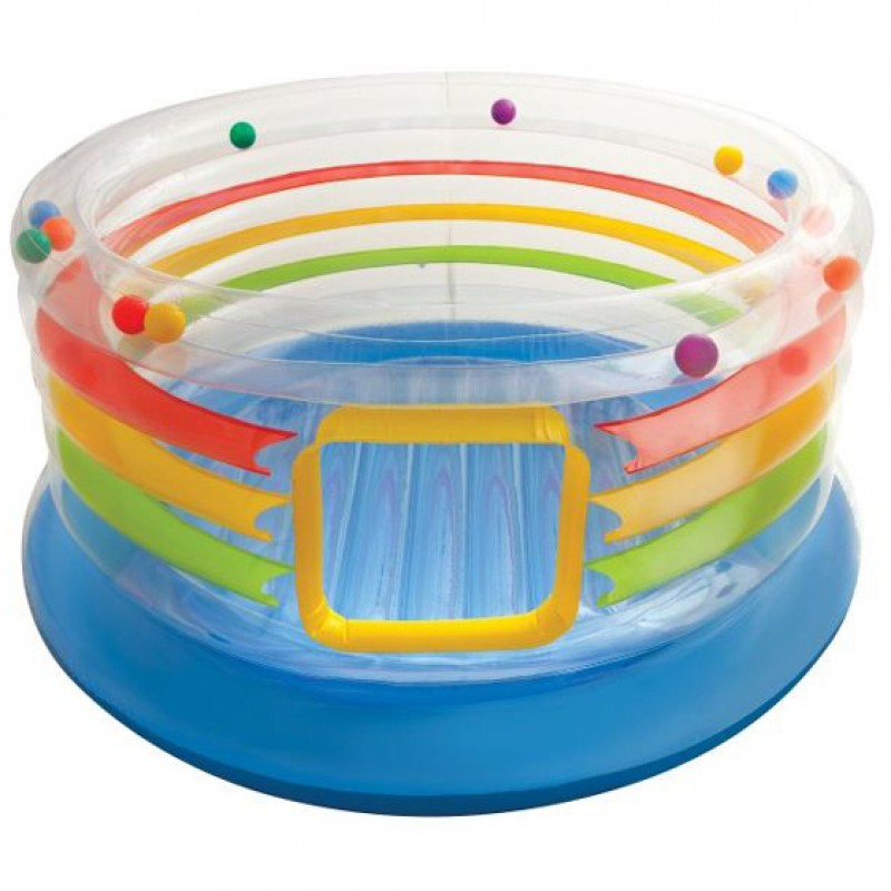 INTEX Jump-O-Lene Transparent Ring Bounce ( 71"X 34" ) 182cm x 86cm