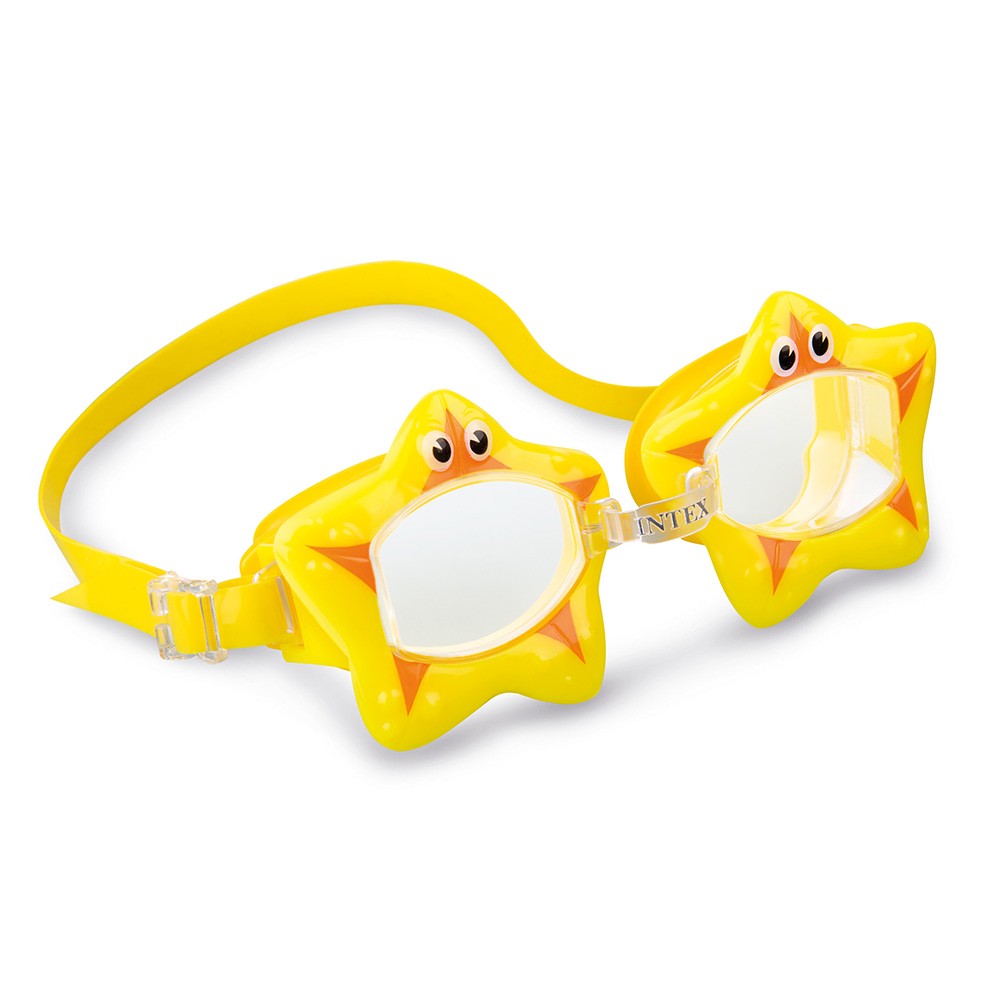 INTEX Junior Animal Fun Goggles 3 Designs 3-8Y
