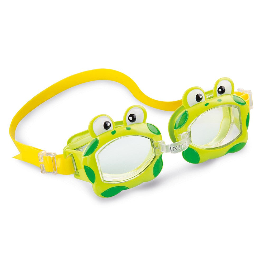 INTEX Junior Animal Fun Goggles 3 Designs 3-8Y