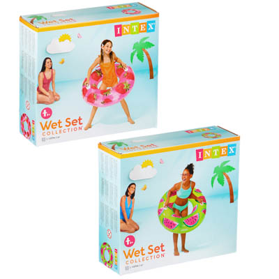 INTEX Tropical Fruit Swimming Ring 42"