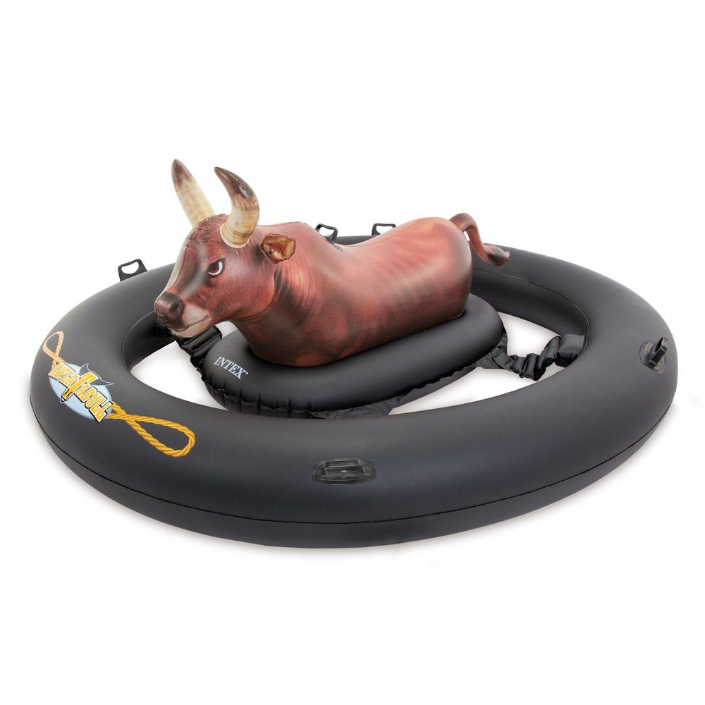 INTEX  Inflat-A-Bull, Inflatable Pool Toy, ( 96" X 77" X 32" )