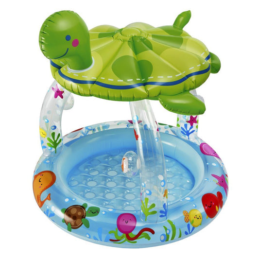 INTEX (40" x 42") Sea Turtle Shade Baby Pool 1.3 Yrs