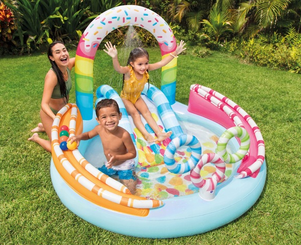 Intex Candy Fun Play Center Pool (5'7"X5'6"X4')