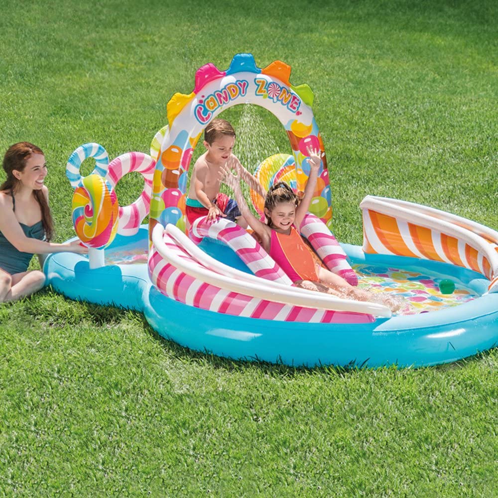 Intex Candy Zone Play Centre Pool 9'8"X6'3"X4'3" With 6 Balls