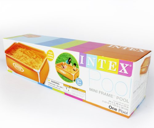 INTEX Mini Baby Frame Pool (48" X 48" X 12" )