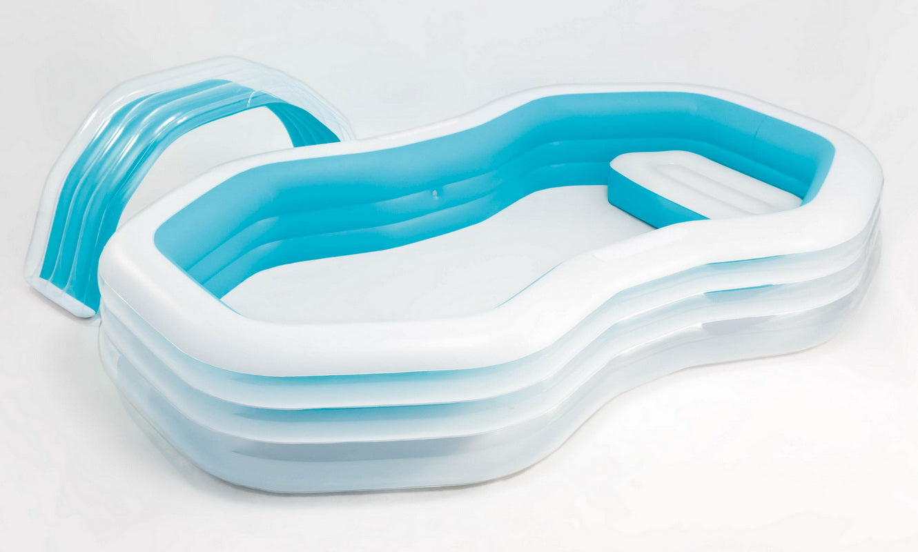 INTEX Swim Center Family Cabana Pool ( 122" L x 74" W x 51" H )