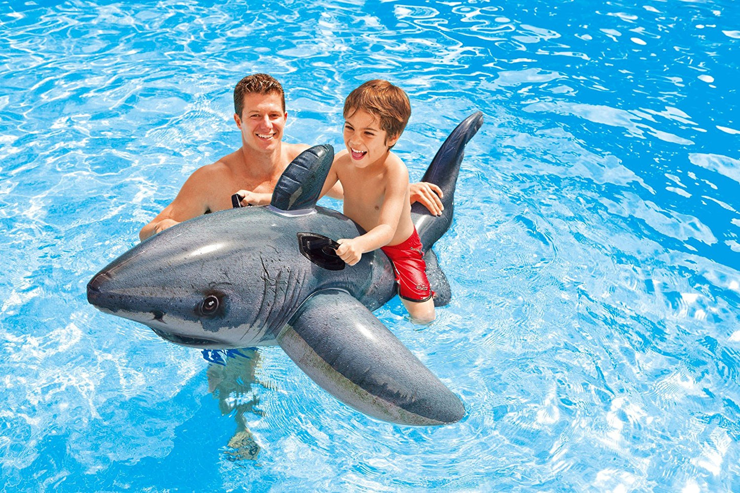 INTEX Great White Shark Ride-On ( 68" x 42" )