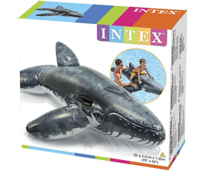 INTEX Realistic Whale Ride-On ( 79" x 53" )