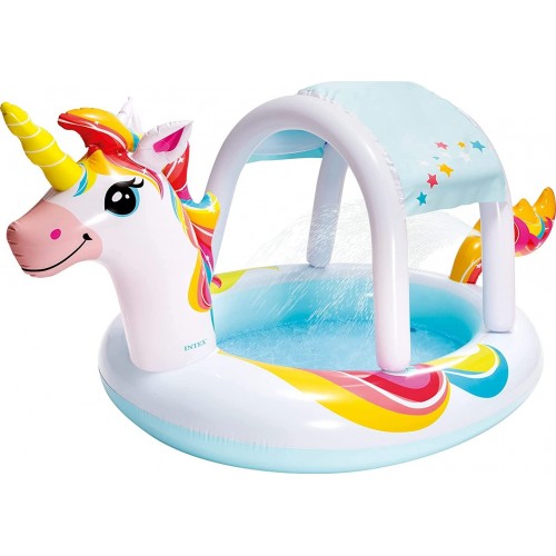 INTEX Unicorn Spray Pool ( 100" x 52" x 42" )