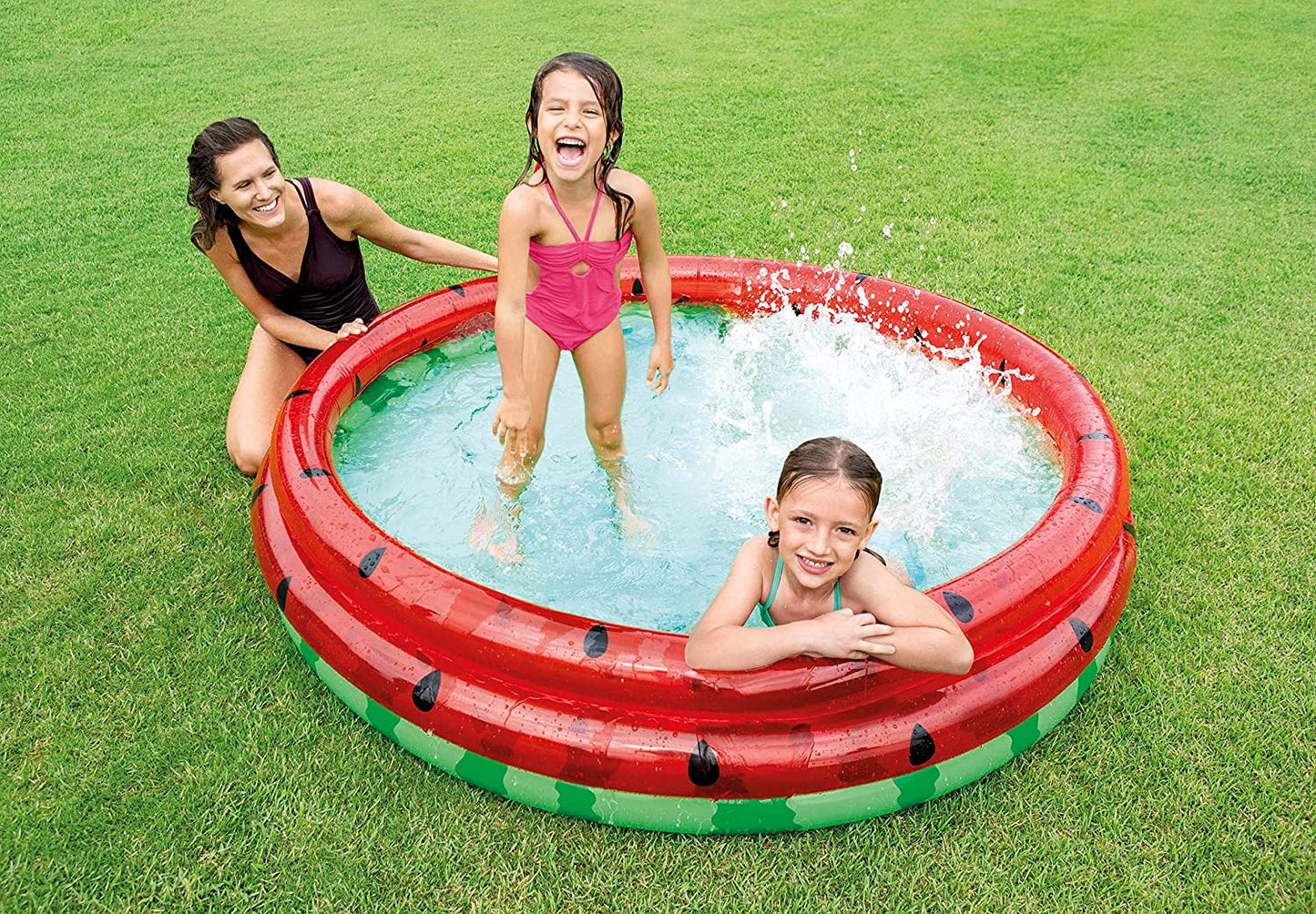 INTEX 66" x 15" Watermelon Pool Round for Ages 2 and Up