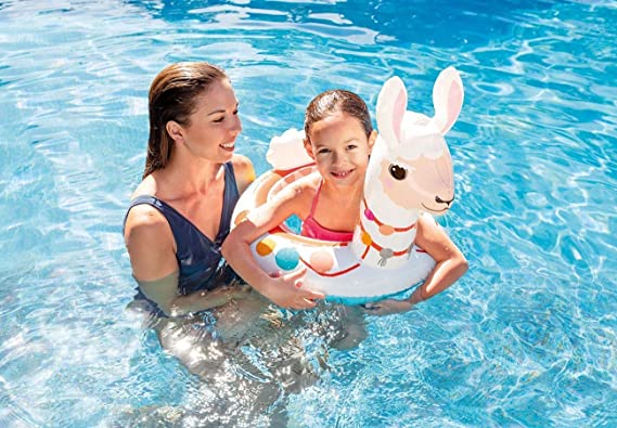 INTEX Kids Swim Tube Big Animal Monkey ( 26" x 22" ) Lion ( 28" x 26" ) Alligator ( 28" x 22" )