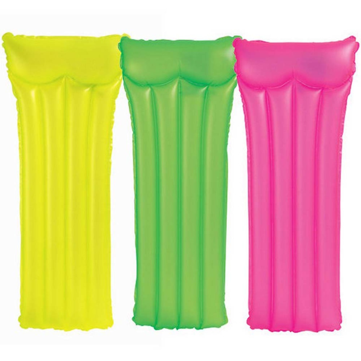 INTEX Inflatable Neon Air Mattress ( ‎72" x 30" x 6" )