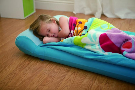 INTEX Airbed (24" x 60" x 8") Cot Size Hula Elly Kidz Travel Bed With Pump