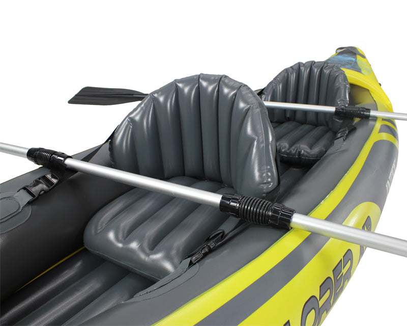 INTEX Kayak Boat Explorer K2 For 2 Person (123"x36"x20") With 2 Oars & An Air Pump