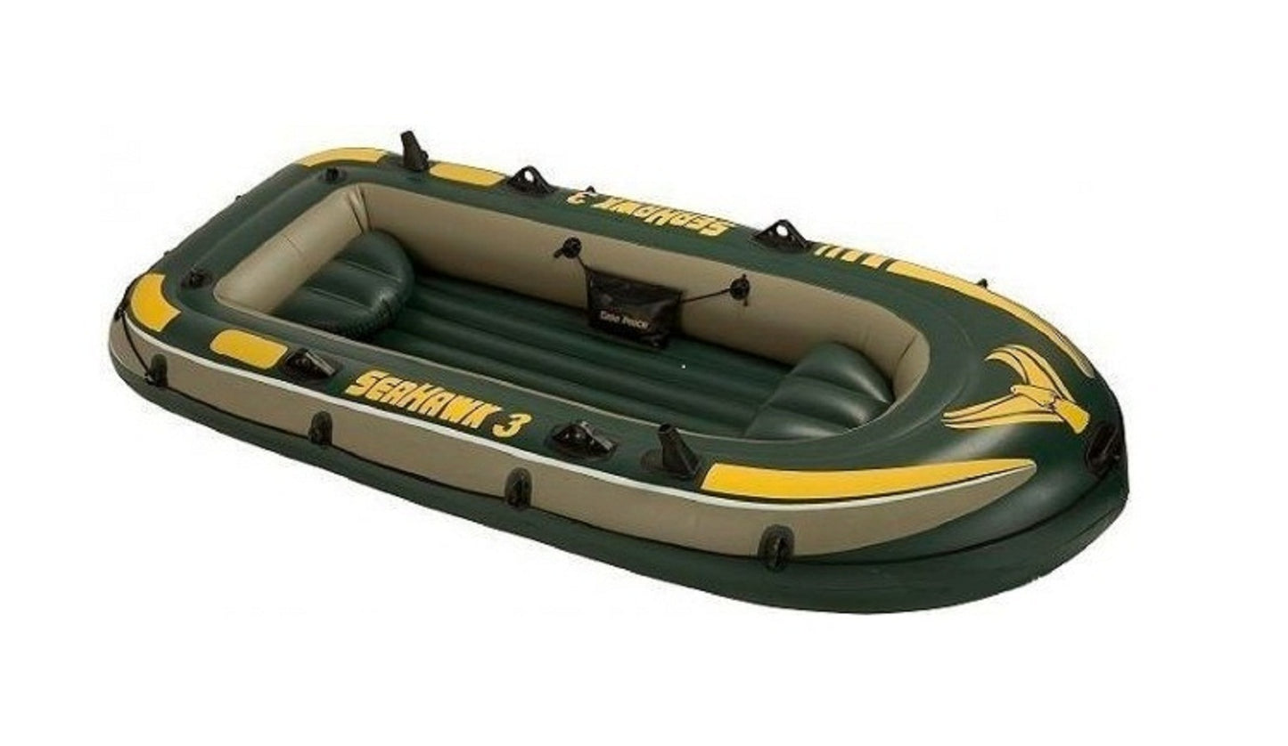 INTEX Seahawk 3 Boat Set 3 Person ( 116" x 54" x 17" )