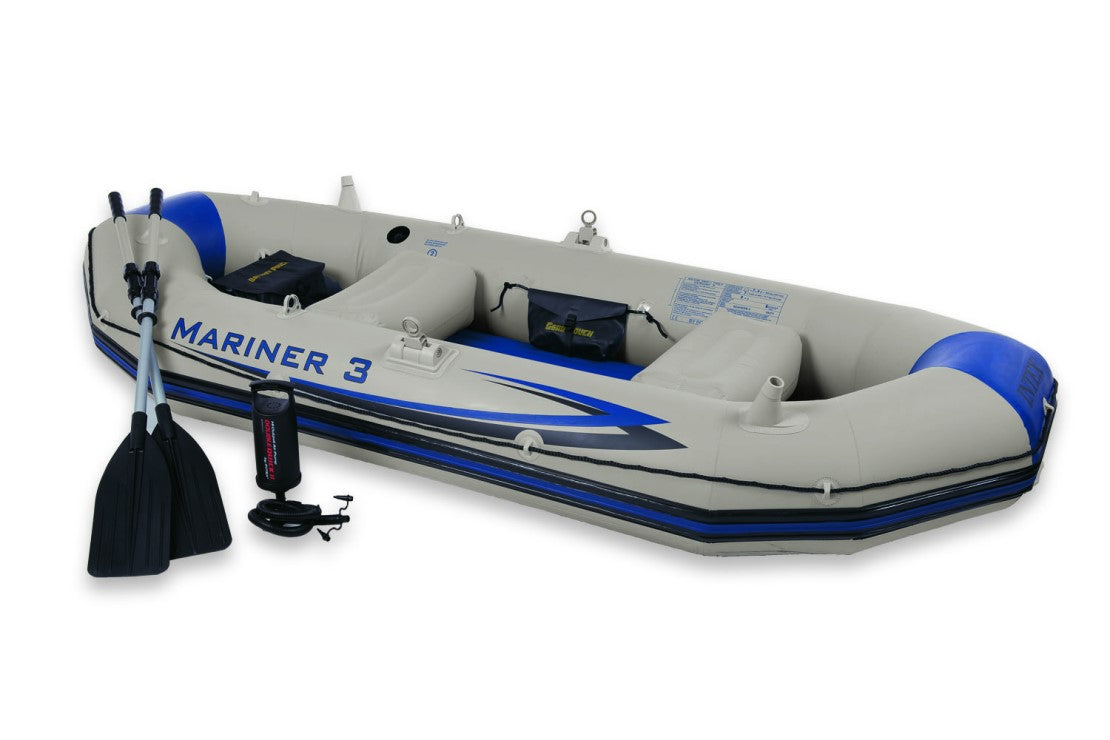 INTEX Boat Set Mariner 3 For 3 Persons ( 117" X 50" X 18" )
