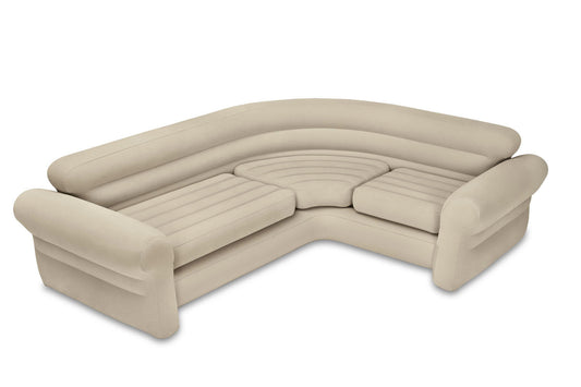 INTEX Comfortable Corner Sofa ( 101'' x 80'' x 30'' )