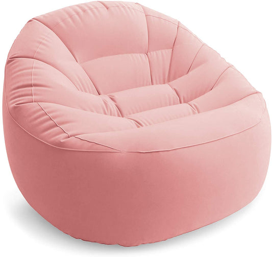 INTEX Inflatable Chair ( 44"x41"x29" ‎) Beanless Bag Chair Assorment