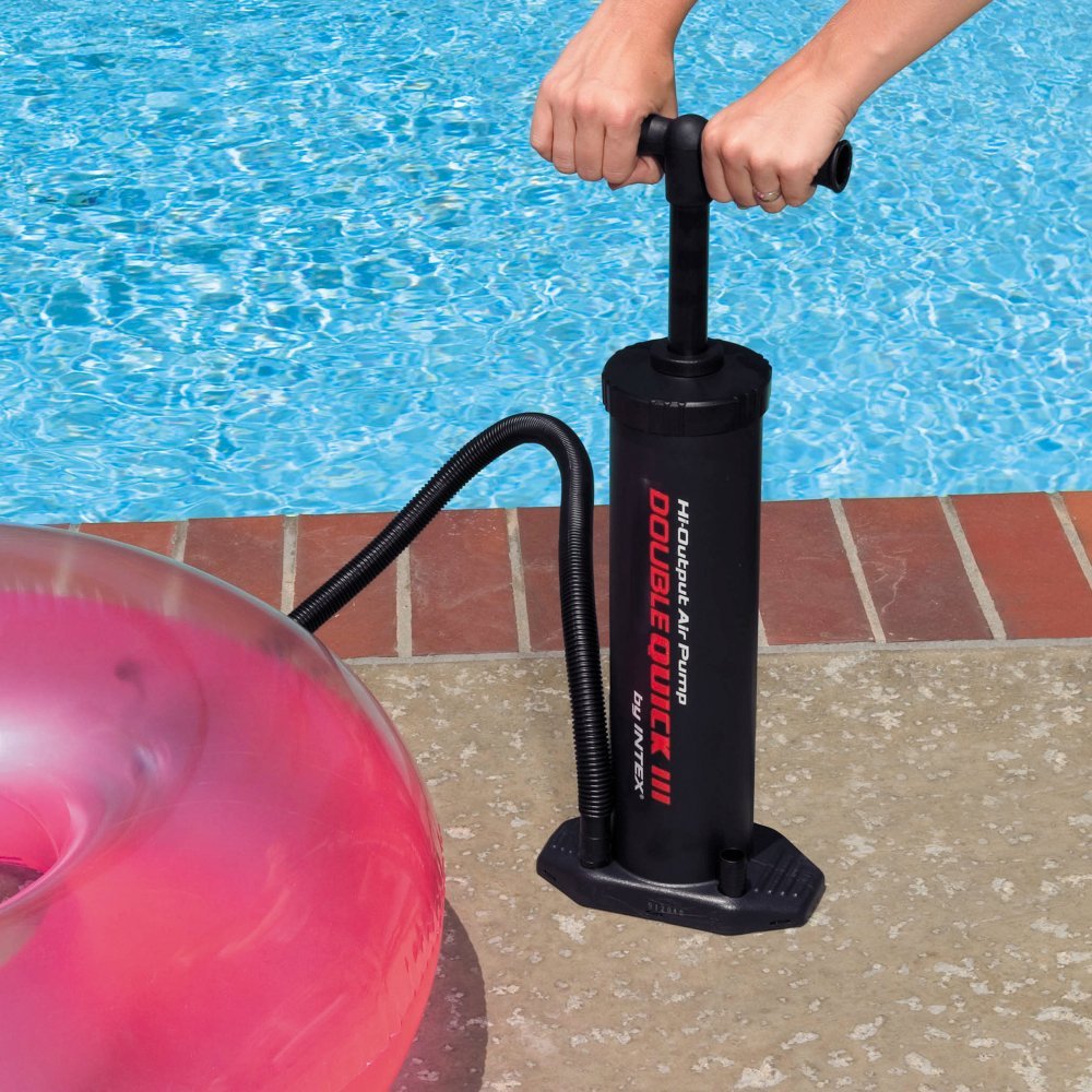 INTEX Hi-Output Air Pump Double Quick III Hand Pump (48CM)