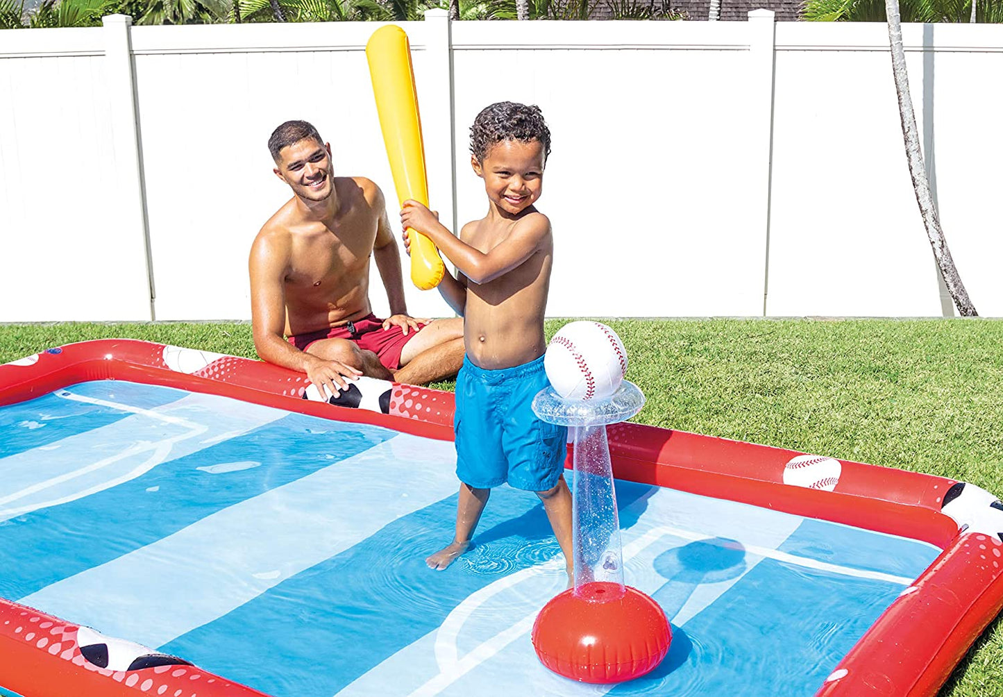 INTEX Action Sports Play Center 10ft 8in L x 8ft 9in W x 3ft 4in H