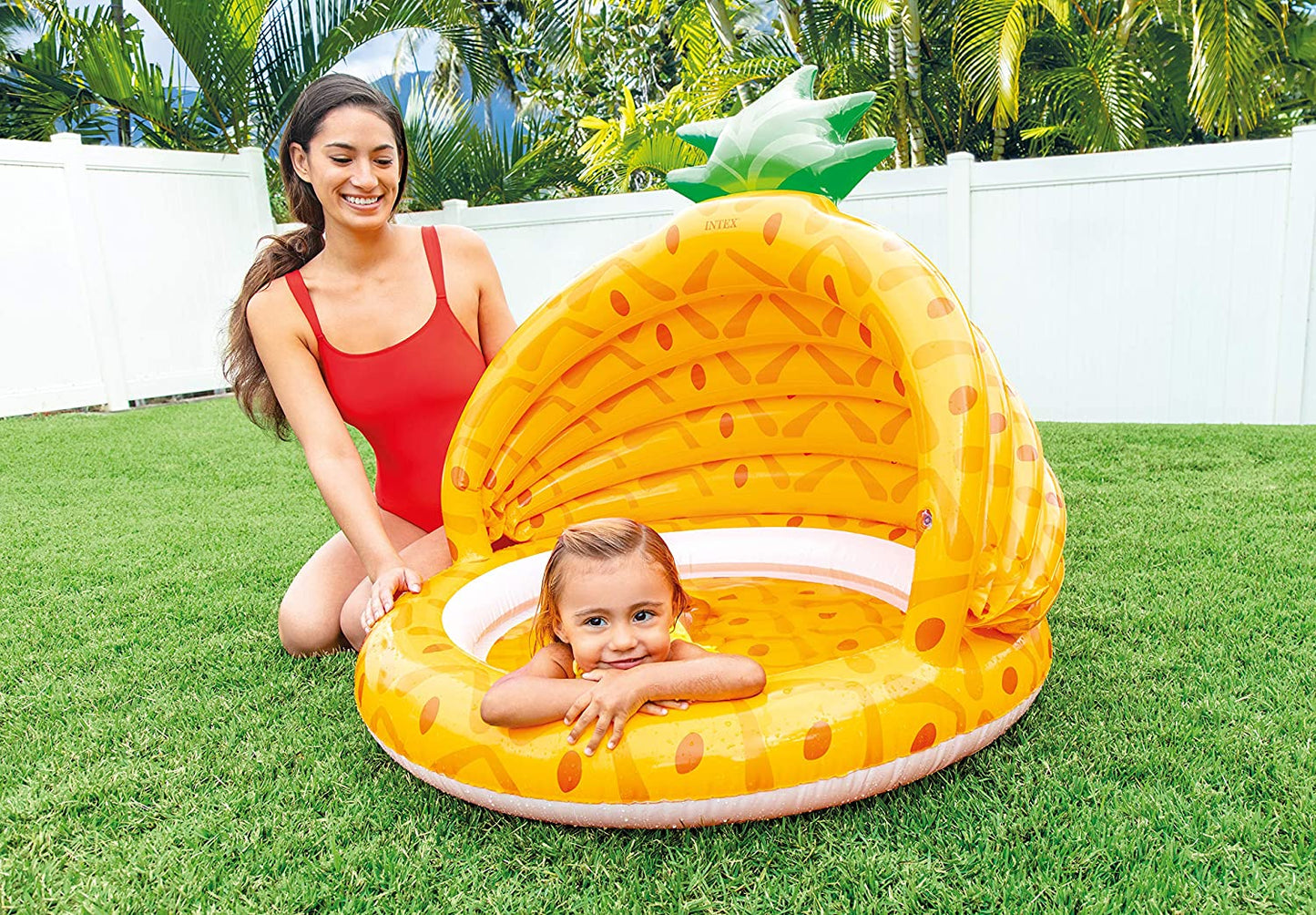 INTEX Pineapple Baby Pool 40.16 x 40.16 x 37.01 inches