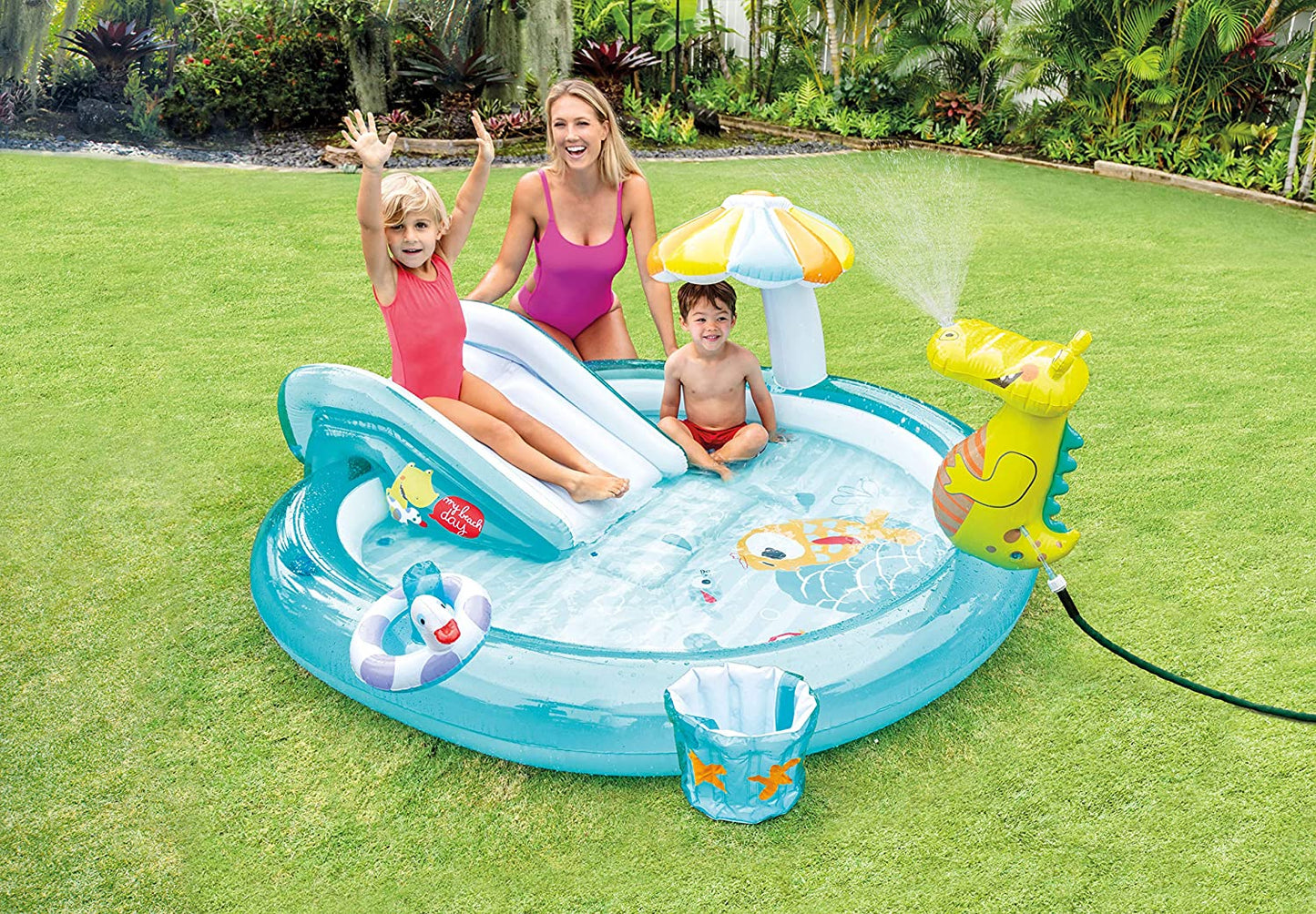 Intex Gator Play Cener ( 6'7" L x 5'7" W x 2'9" H )