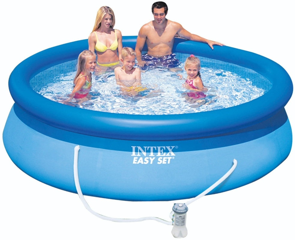 INTEX (15' x 33") Easy Set Pool With Eater Filter Pump
