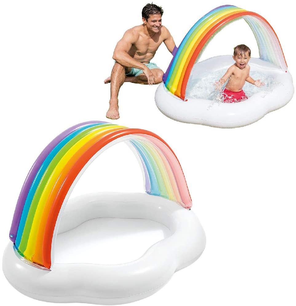 INTEX Rainbow Cloud Baby Pool ( 56" x 47" x 33" )